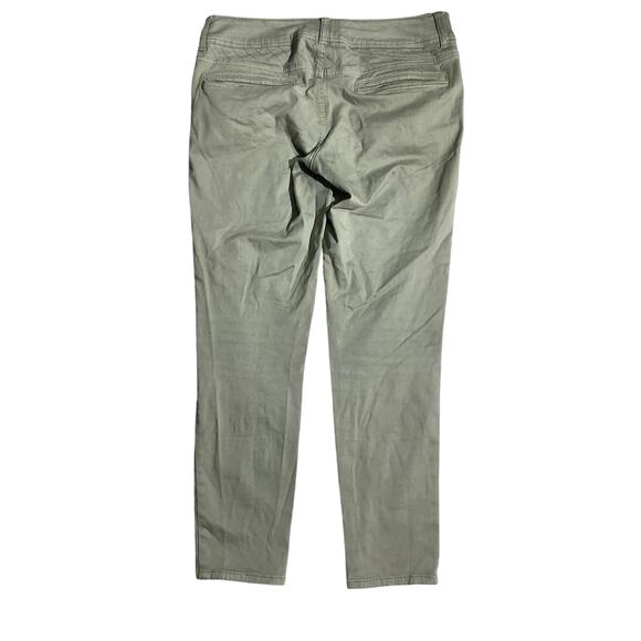 American Eagle Women’s Pants Size 8 — Light Olive Green, Skinny, Super Stretch - Picture 2 of 11